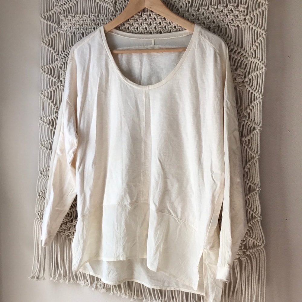 Madewell silk& cotton top sz S